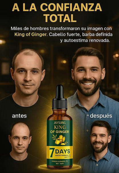 KING OF GINGER CRECER EL PELO Y BARBA